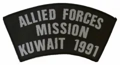 Patch Allied Forces Mission