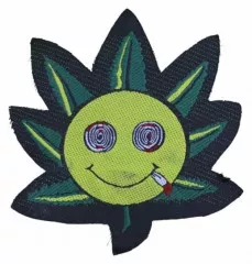 Patch Happy Face Leaf