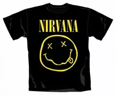 Nirvana T Shirt - Happy Logo