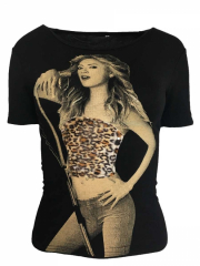 T-shirt leopard print