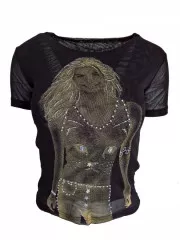 Glitter top for women