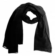 Baumwolltuch Schwarz
