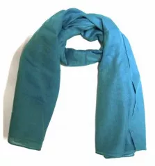Cotton Scarf Baby Blue