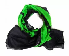 Bedrucktes Halstuch Hanf Blatt