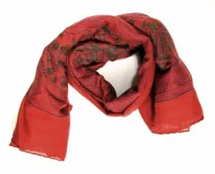 Printed Cotton Scarf Indian