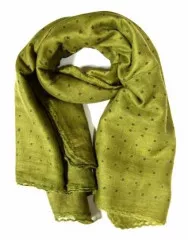 Printed Cotton Scarf Stars