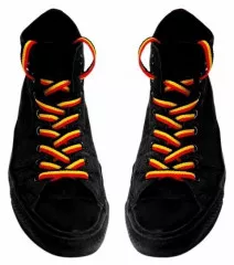 Belgium Flag Shoelaces