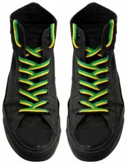 Jamaica Flag Shoelaces