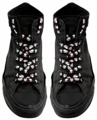 Skull Print Shoelaces