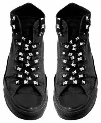 Skull Design Shoelaces
