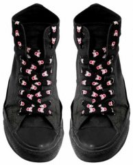 Shoe Laces - Red Skulls