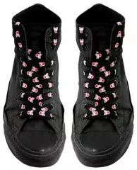 Red Skull Design Shoelaces