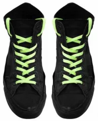 Glow Light Green Shoelaces