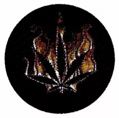 Aufnäher Burning Leaf