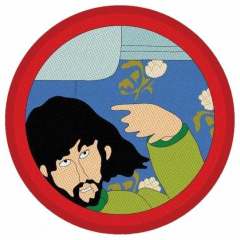 Patch The Beatles Yellow Submarine George