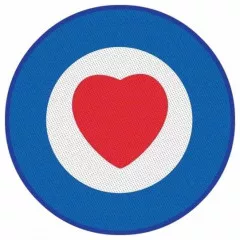 Aufnäher Heart Target