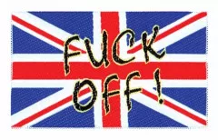 Patch Union Jack Fuck Off
