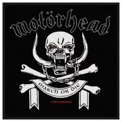 Aufnäher Motörhead March Or Die