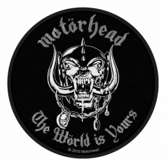 Aufnäher Motörhead The Wörld Is Your