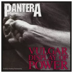 Patch Pantera Vulgar Display Of Power