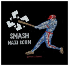 Aufnäher Smash Nazi Scum