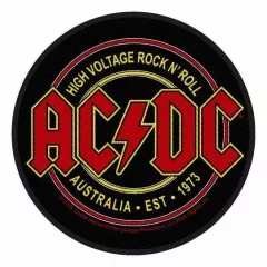 Aufnäher ACDC High Voltage Rock n Roll