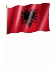 Albania Hand Flag