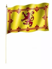 Schottland Stockfahnen