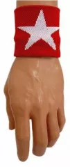 Sweatband White Star