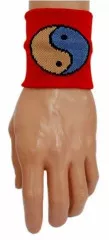 Sweatband Red Yin Yang