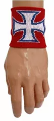 Sweatband Red Iron Cross