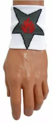 Sweatband White Star