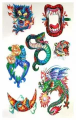 Tattoo Sticker Tiger