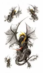 Tattoo Sticker Dragon