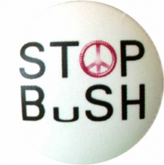 Anstecker Stop Bush