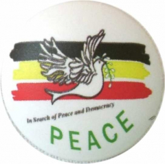 Button Badge Peace In Your Country
