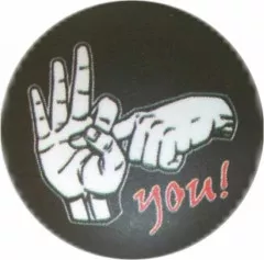 Button Badge Fuck You