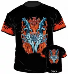 T-Shirt Iron Cross With Bodkins