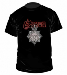 Saxon Strong Arm of the Law T Shirt