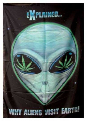 Posterfahne Aliens