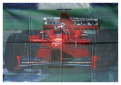Posterfahne Ferrari
