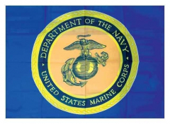 Posterfahne Navy