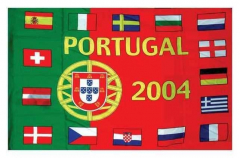 Posterfahne Portugal