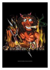 Posterfahne Jamaican Devil