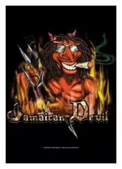 Poster Flag Jamaican Devil