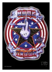 Poster Flag Home Grown