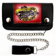 Biker Wallet Live To Ride