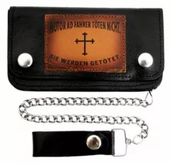 Biker Geldbörse Motorad Fahrer Töten Nicht