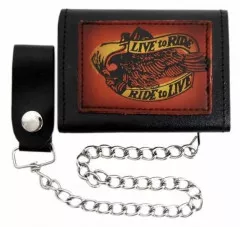 Biker Wallet Live To Ride